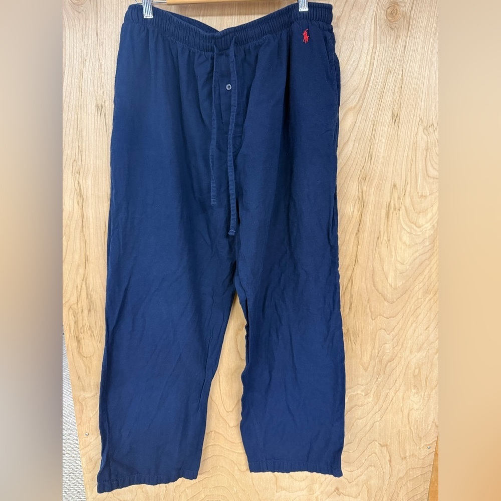 Polo Ralph Lauren Sleepwear Pants Baggy Navy Size Large
